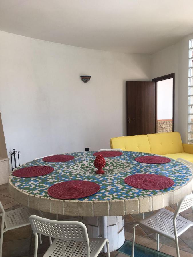 Stria House Villa Mazzarino Bagian luar foto