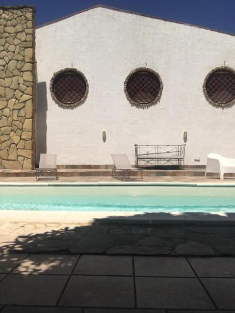 Stria House Villa Mazzarino Bagian luar foto